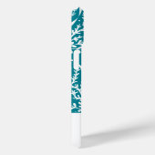 Aquamarin Blue Seepferde Personalisiert Case-Mate iPhone Hülle (Rückseite / Rechts)