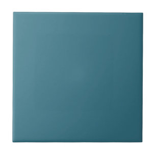 Aquamarin Blue Solid Color Fliese