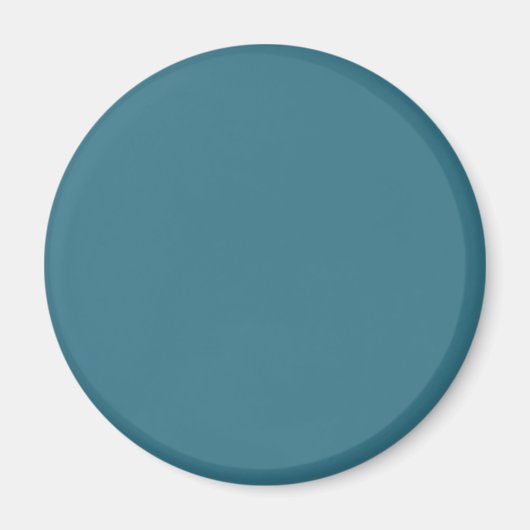 Aquamarin Blue Solid Color Magnet (Vorne)