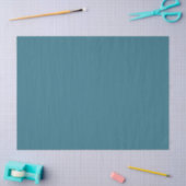 Aquamarin Blue Solid Color Seidenpapier (Basteln)