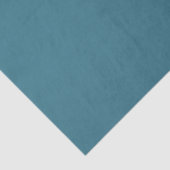 Aquamarin Blue Solid Color Seidenpapier (Detail)