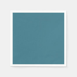 Aquamarin Blue Solid Color Serviette