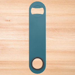 Aquamarin Blue Solid Color Speed Flaschenöffner