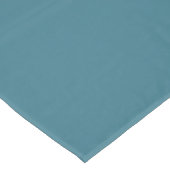 Aquamarin Blue Solid Color Tischdecke (Schrägansicht)