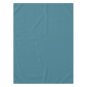 Aquamarin Blue Solid Color Tischdecke (Vorderseite)
