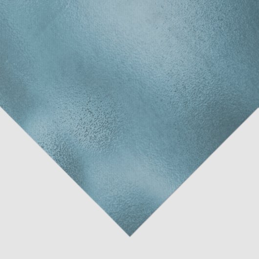 Aquamarin Blue Wedding Seidenpapier (Detail)