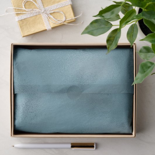 Aquamarin Blue Wedding Seidenpapier (Geschenk)