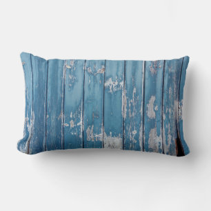 Aquamarin-braune Holzpappe Lendenkissen