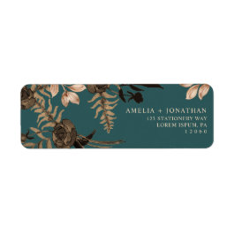 Aquamarin Burnt orange Terracotta Hochzeit im Herb