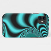 Aquamarin Case-Mate iPhone Hülle (Rückseite (Horizontal))