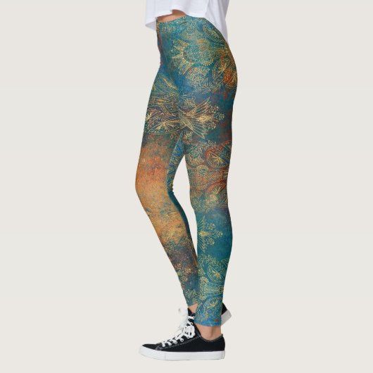 Aquamarin Cooper Patina Leggings (Links)