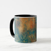 Aquamarin Cooper Patina Tasse (Vorderseite Links)