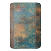 Aquamarin Cooper Turquoise Patina Badematte (Vorderseite Vertikal)