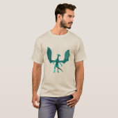 Aquamarin Dragon Shirt (Vorne ganz)