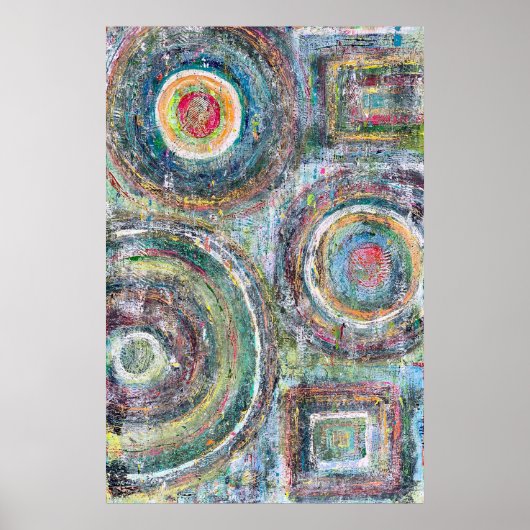 Aquamarin Driven 24 x 36 Poster (Vorne)