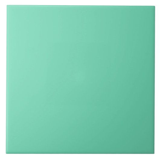 Aquamarin-Farbe Fliese (Vorderseite)