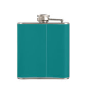 Aquamarin Flachmann (Rückseite)