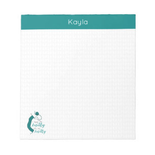 Aquamarin fühle ich mich wie Knitty, so knett. Notizblock