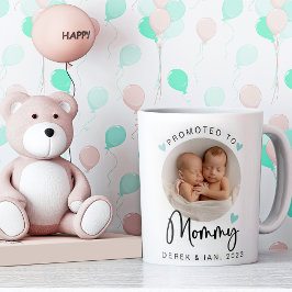 Aquamarin für Mommy | Foto Gift Tasse