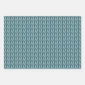 Aquamarin Geschenkpapier Set (Vorderseite 3)