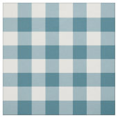 Aquamarin Gingham Pattern Fabric Stoff (Muster)