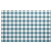 Aquamarin Gingham Pattern Fabric Stoff (Fat Quarter (45,7 x 55,9 cm))