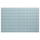 Aquamarin Gingham Pattern Fabric Stoff (Yard (91,4 cm))
