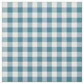Aquamarin Gingham Pattern Fabric Stoff (Muster)