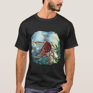Aquamarin Goldfisch Traum T-Shirt
