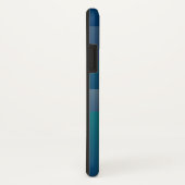 Aquamarin grau Case-Mate iPhone hülle (Hinten/Rechts)