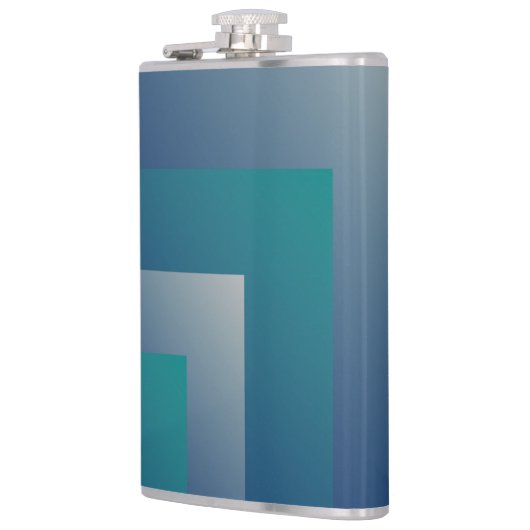 Aquamarin grau flachmann (Links)