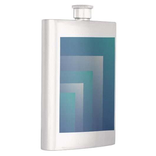 Aquamarin grau flachmann (Rechts)