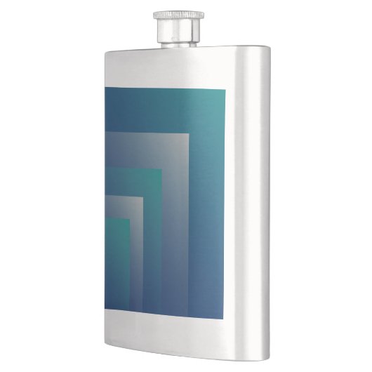 Aquamarin grau flachmann (Links)