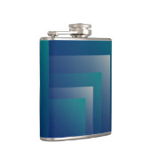 Aquamarin grau flachmann (Rechts)