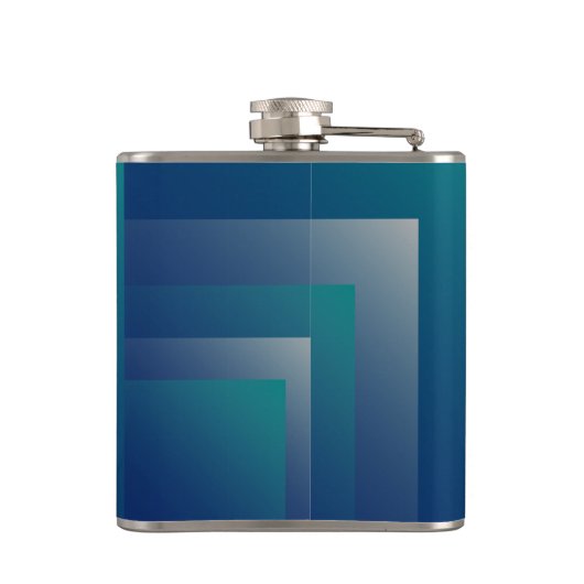 Aquamarin grau flachmann (Rückseite)