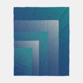 Aquamarin grau fleecedecke (Vorderseite)
