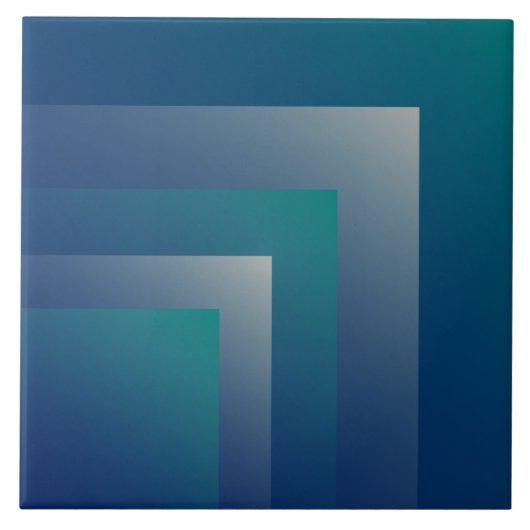 Aquamarin grau fliese (Vorderseite)