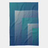 Aquamarin grau geschirrtuch (Vertikal)