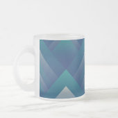 Aquamarin grau mattglastasse (Links)