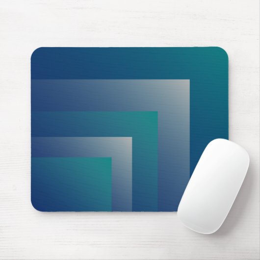 Aquamarin grau mousepad (Mit Mouse)