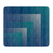 Aquamarin grau schneidebrett (Vorderseite)