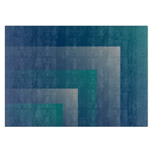 Aquamarin grau schneidebrett (Vorderseite)