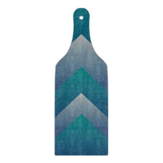 Aquamarin grau schneidebrett (Vorderseite)