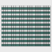 Aquamarin Grau-Schwarz-Karton Geschenkpapier (Flach)