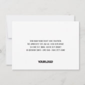 Aquamarin & Green Elf Shenanigans Party Einladung (Rückseite)