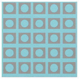 Aquamarin Green Grey Circle Square 4Ann Stoff