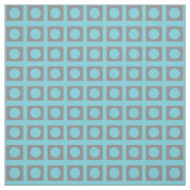 Aquamarin Green Grey Circle Square 4Ann Stoff