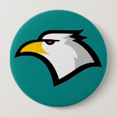 Aquamarin grün; Adler Button (Vorderseite)