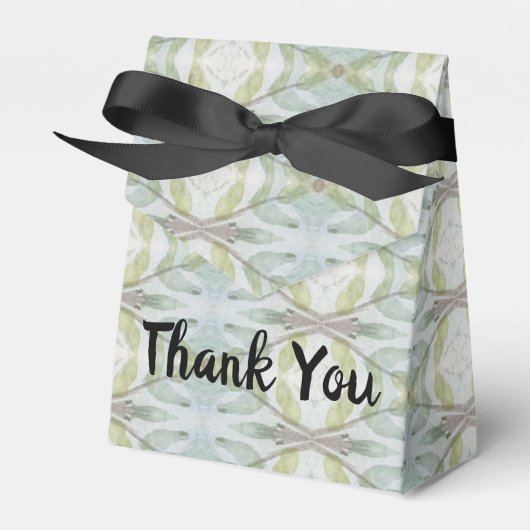 Aquamarin grün geschenkschachtel (Vorderseite)