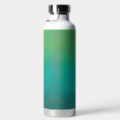 Aquamarin / Grün Ombre Wasserflasche Trinkflasche (Rechts)